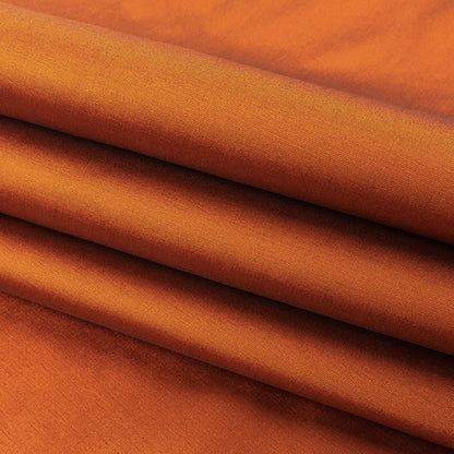 Polyester Taffeta - Plain Dyed Rustic Orange - Bellamy Collection