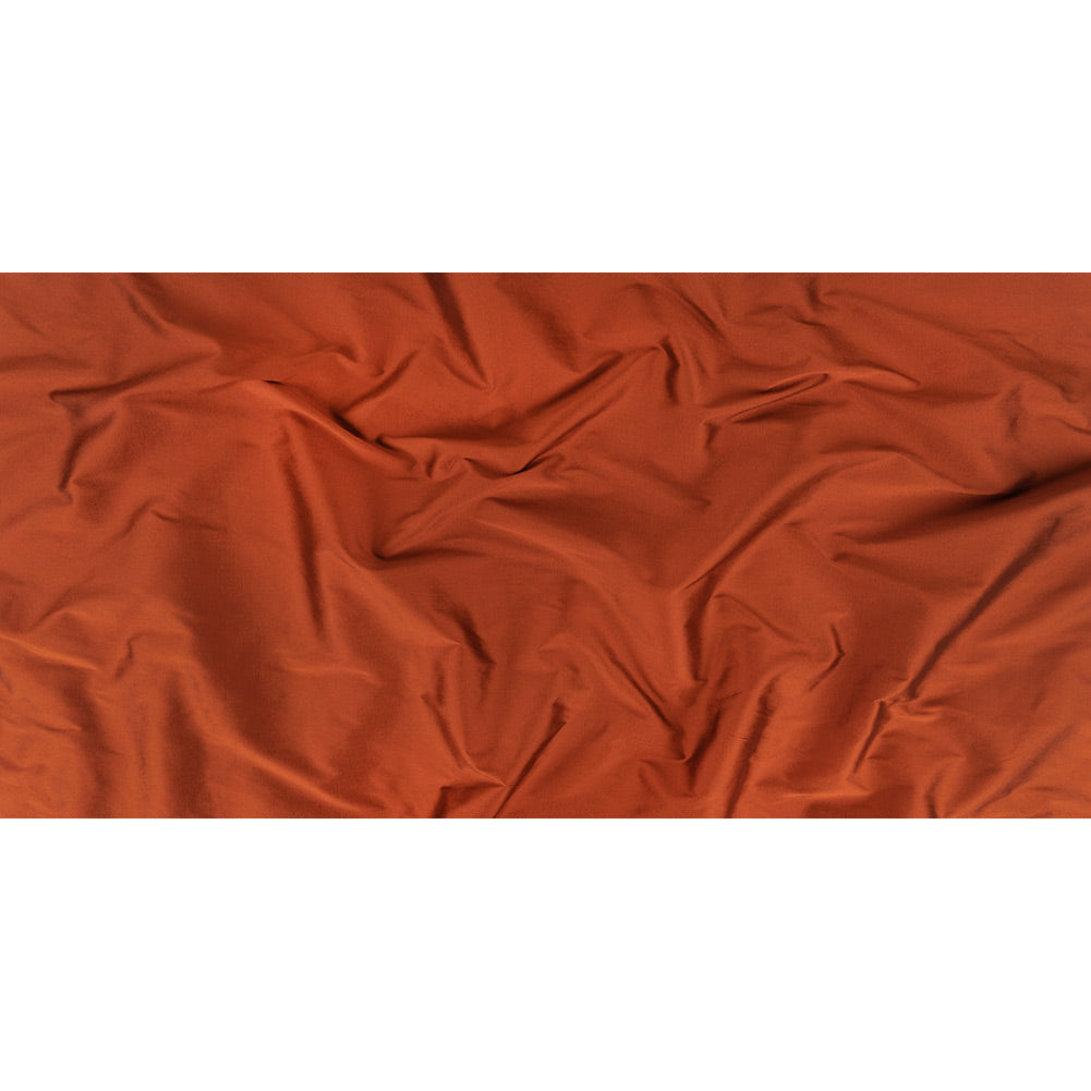 Polyester Taffeta - Plain Dyed Rustic Orange - Bellamy Collection - Full