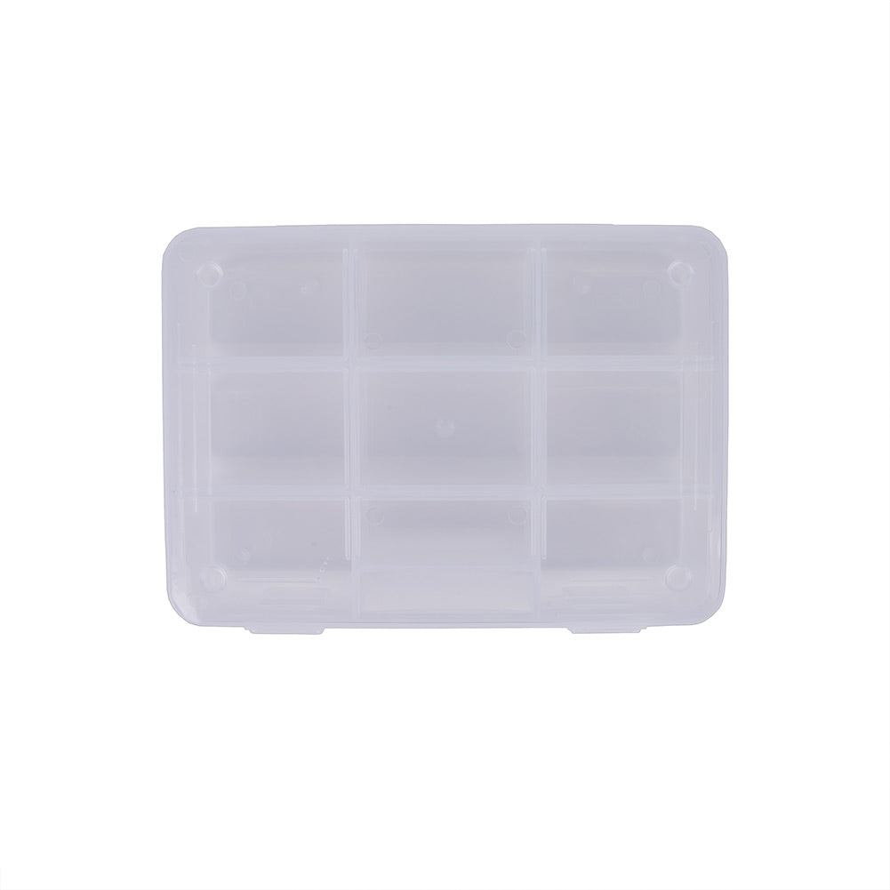 9 Compartment Small Keeper Box - 7.375 x 5.25 x 1.75" Folded