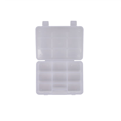 9 Compartment Small Keeper Box - 7.375 x 5.25 x 1.75" Detail