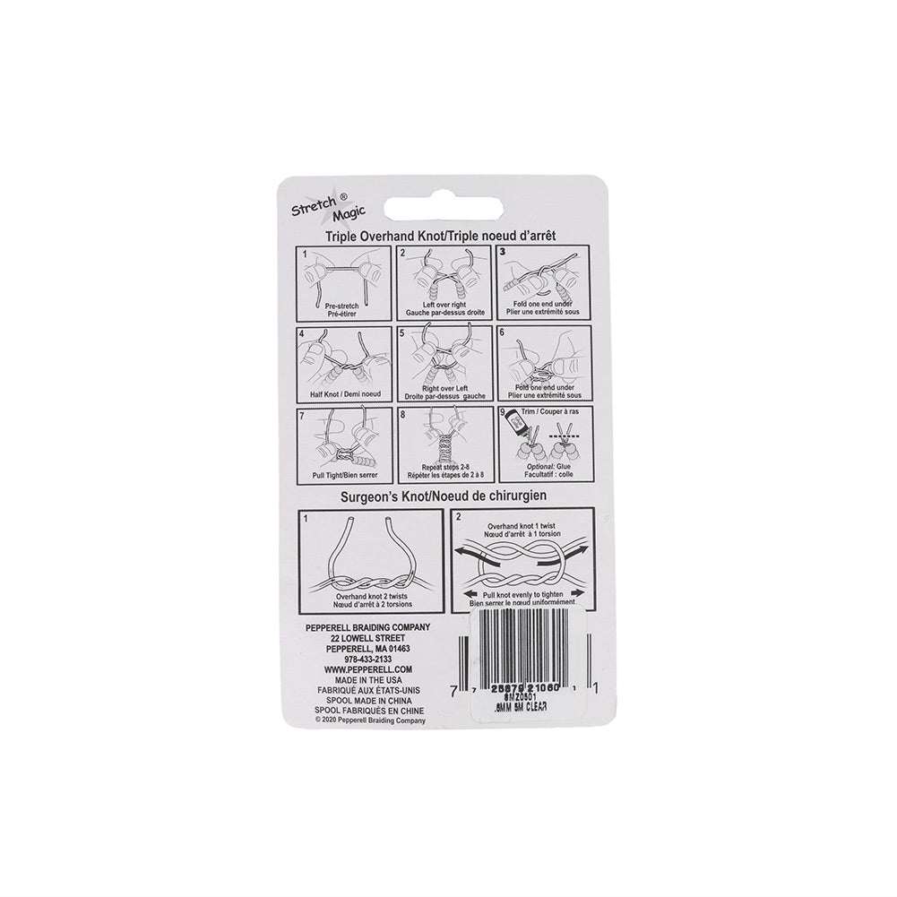 Stretch Magic Clear 0.6mm 10 Meter Spool Detail