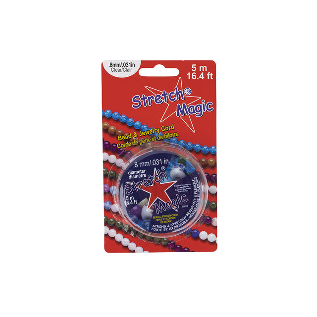 Stretch Magic Clear 0.8mm 5 Meter Spool