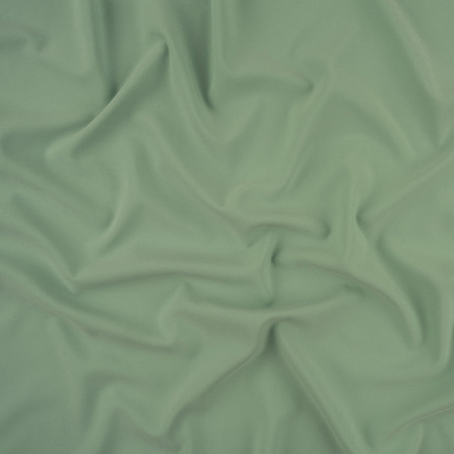 Celadon Green Stretch Polyester Suiting