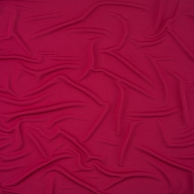 Fuchsia Rayon Crepe Knit