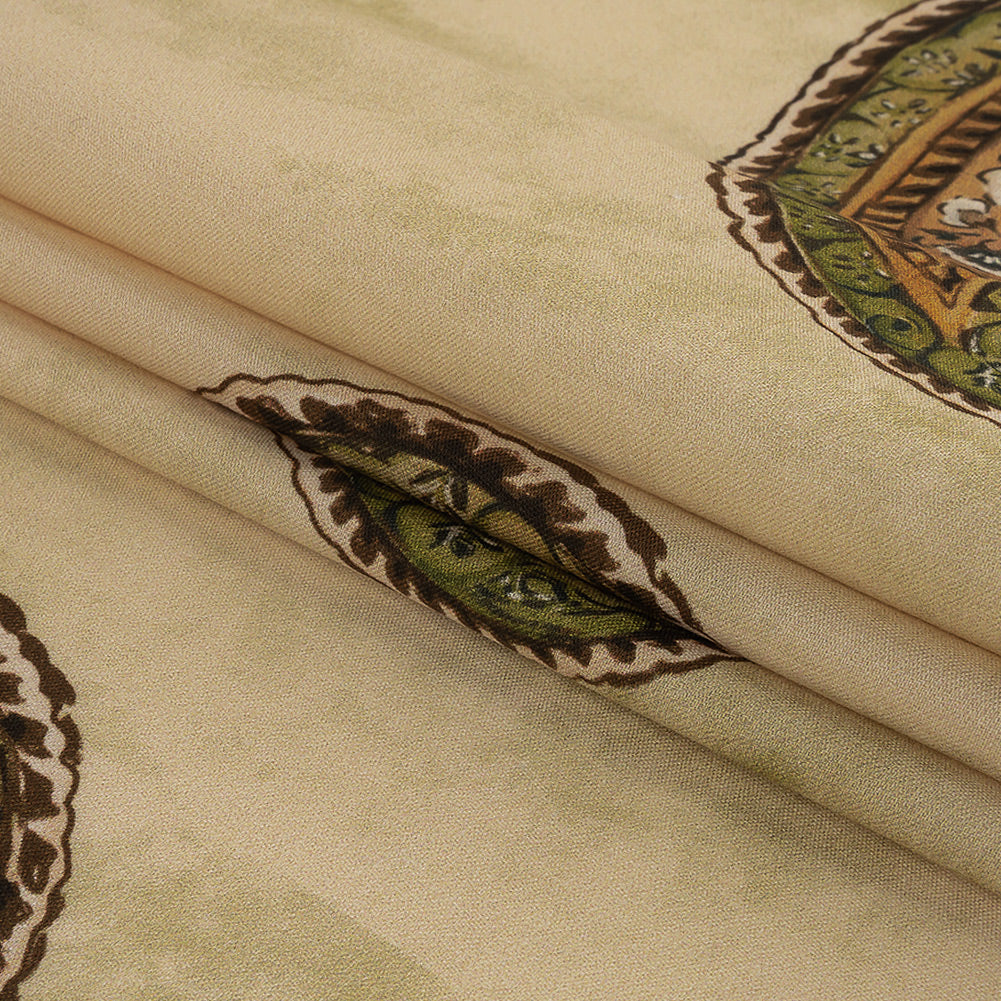 Mood Exclusive Bending Grass Cotton Voile Folded