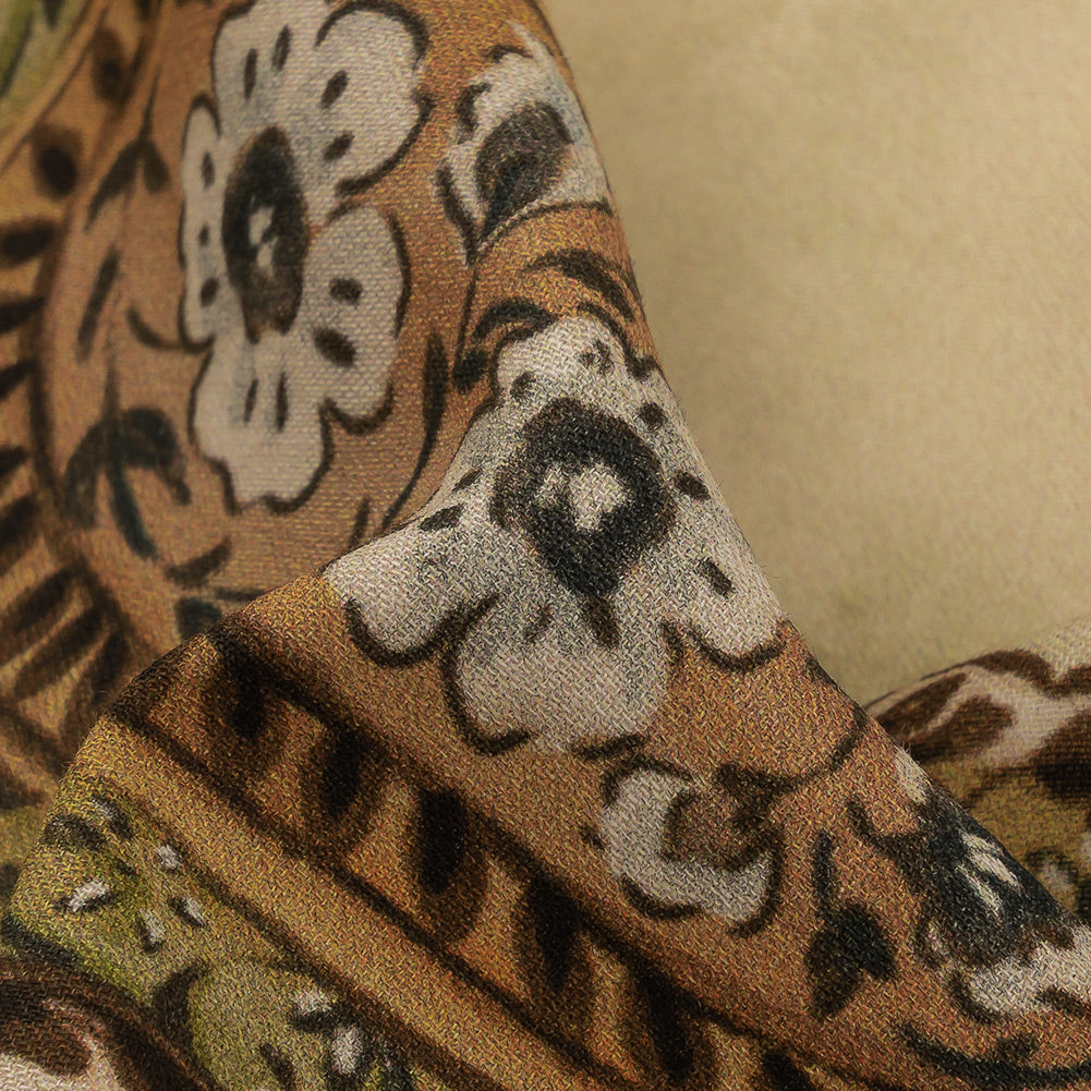 Mood Exclusive Bending Grass Cotton Voile Detail