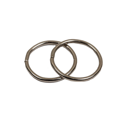Nickel Split Metal O Ring - 0.75" Detail