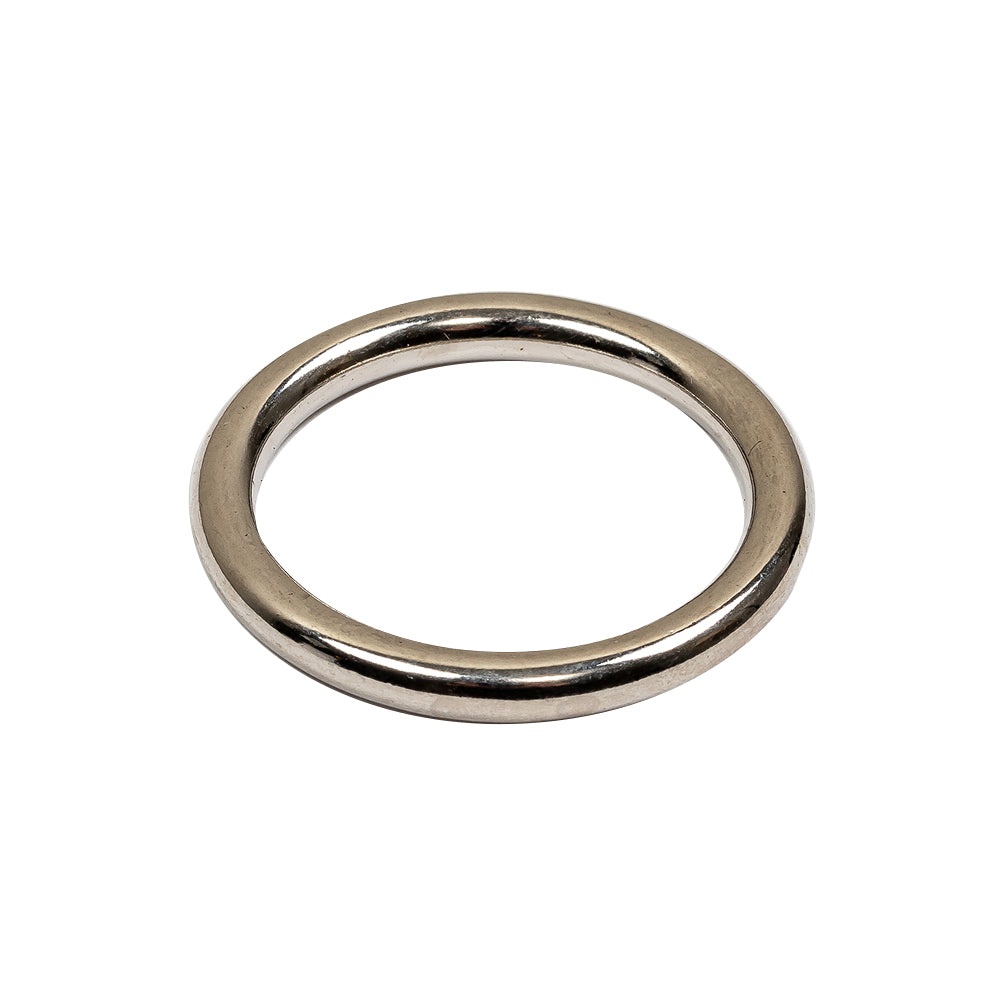 Nickel Solid Metal O Ring - 1" Detail