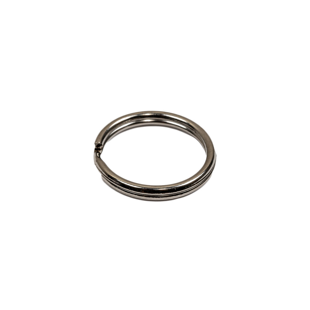 Nickel Metal Split Keychain Ring - 0.625" - Detail - Image 3 of 4