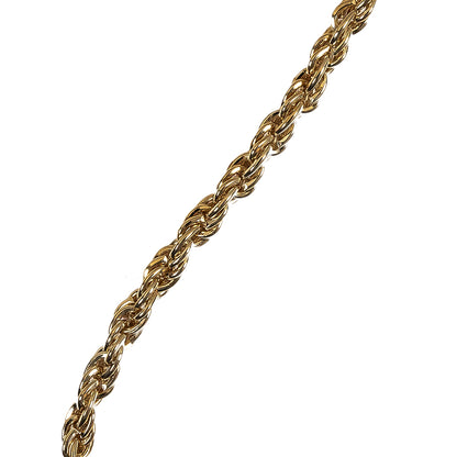 Gold Spiral Chain Purse Strap - 43.25" Detail