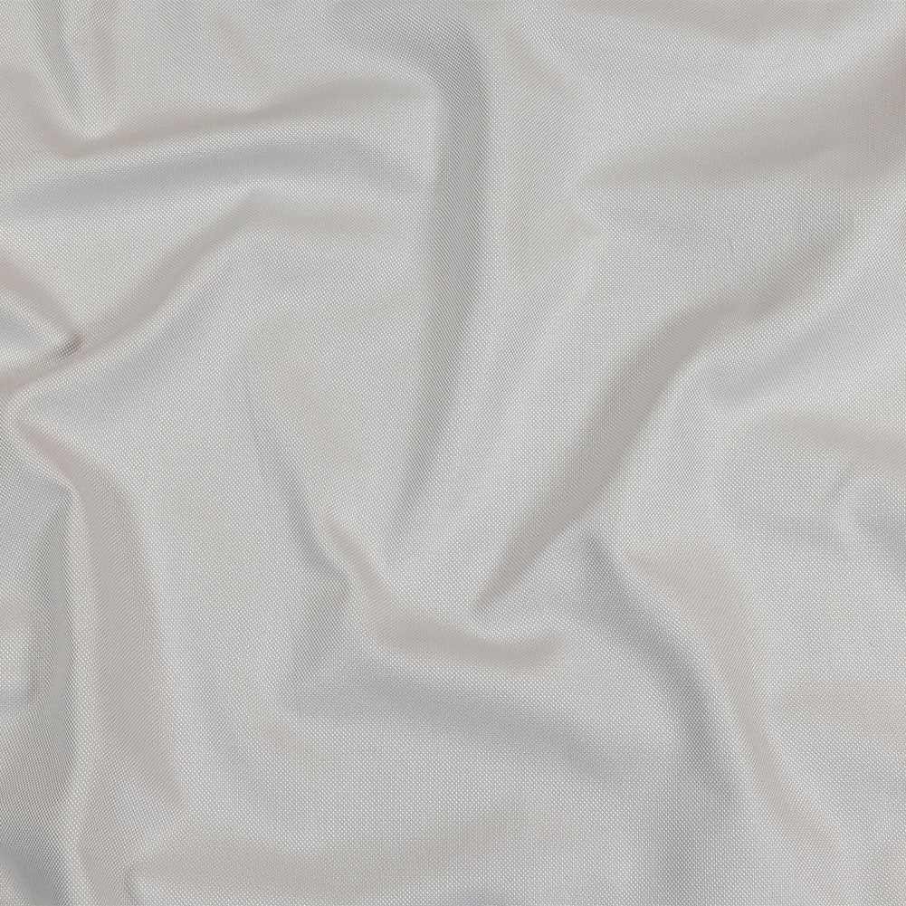 Pale Gray Cotton Basketweave Shirting