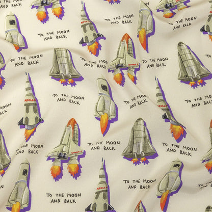 Mood Exclusive One Small Step Viscose Poplin