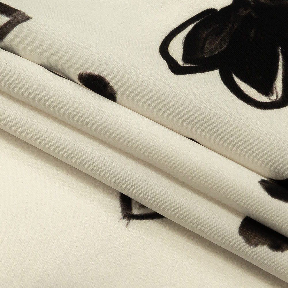 Mood Exclusive Large Lazy Lotus Polyester Crepe Folded