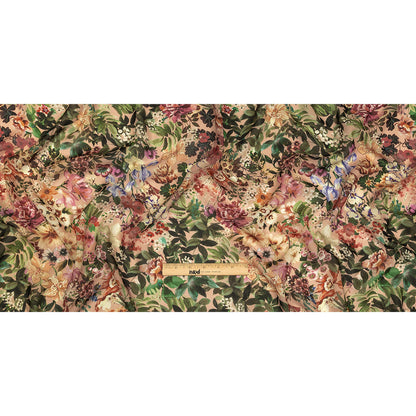 Mood Exclusive Pink Botanical Bounty Viscose Georgette Full