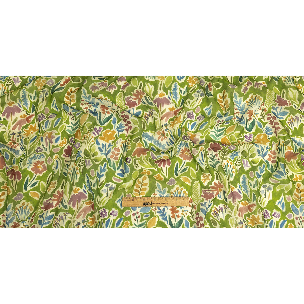 Mood Exclusive Green Collection of Cuttings Viscose Georgette Full
