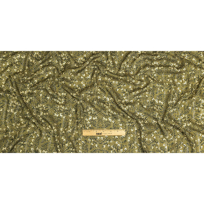 Mood Exclusive Stately Sprouts Metallic Pinstriped Viscose Dobby Full
