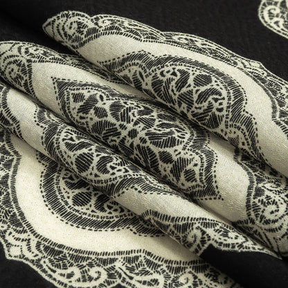 Mood Exclusive Caviar Antique Athenaeum Spotted Viscose Jacquard Folded