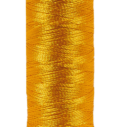 Gutermann Machine Embroidery Thread 200m - 1585 Goldenrod Detail