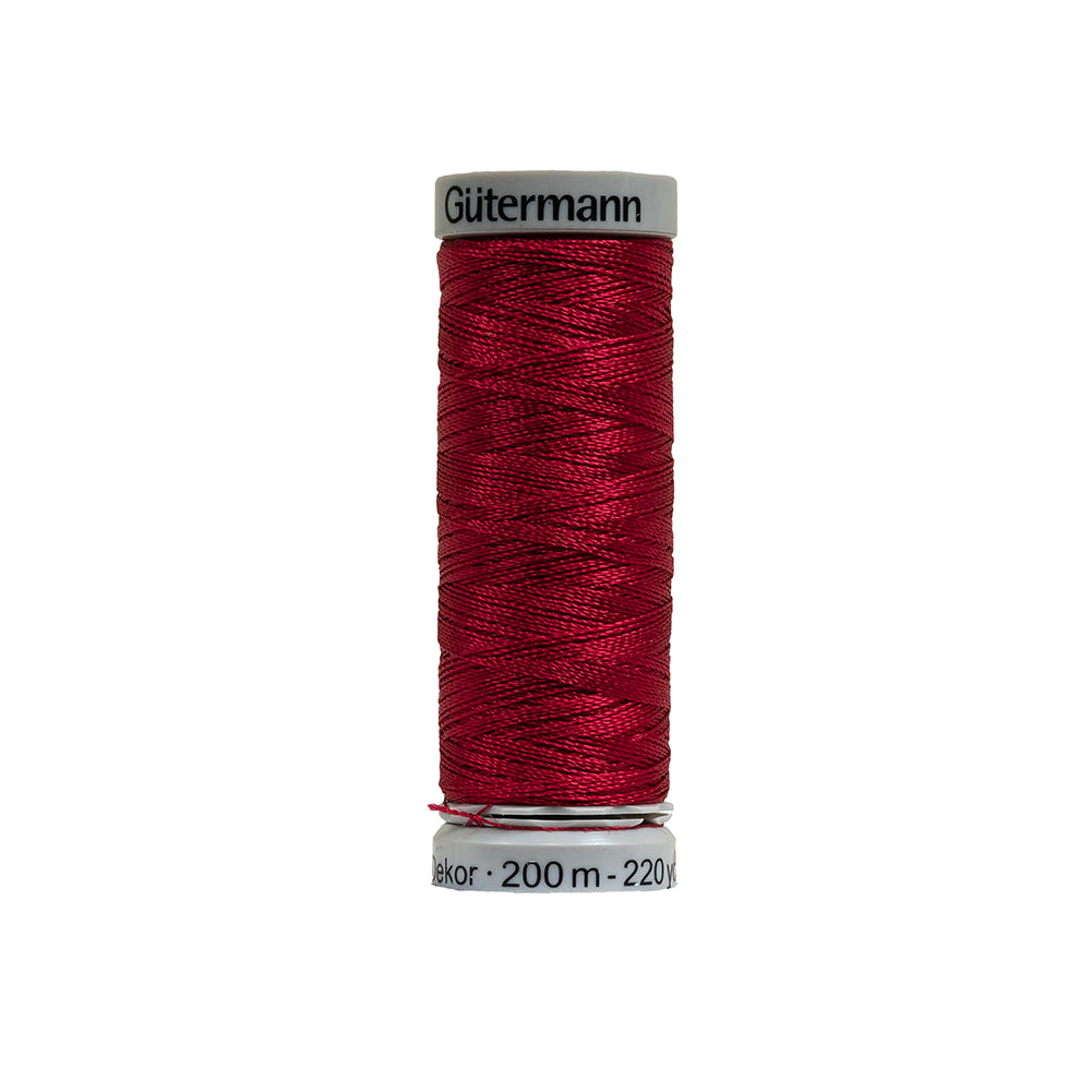 Gutermann Machine Embroidery Thread 200m - 4565 Dark Coral