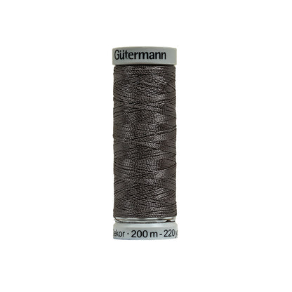 Gutermann Machine Embroidery Thread 200m - 9530 Charcoal