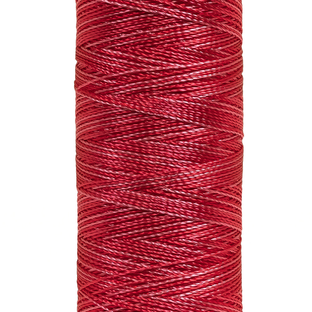 Gutermann Machine Embroidery Thread 200m - 9945 Varigated Ruby Red Detail