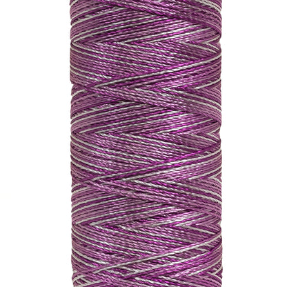 Gutermann Machine Embroidery Thread 200m - 9956 Varigated Lavender Detail