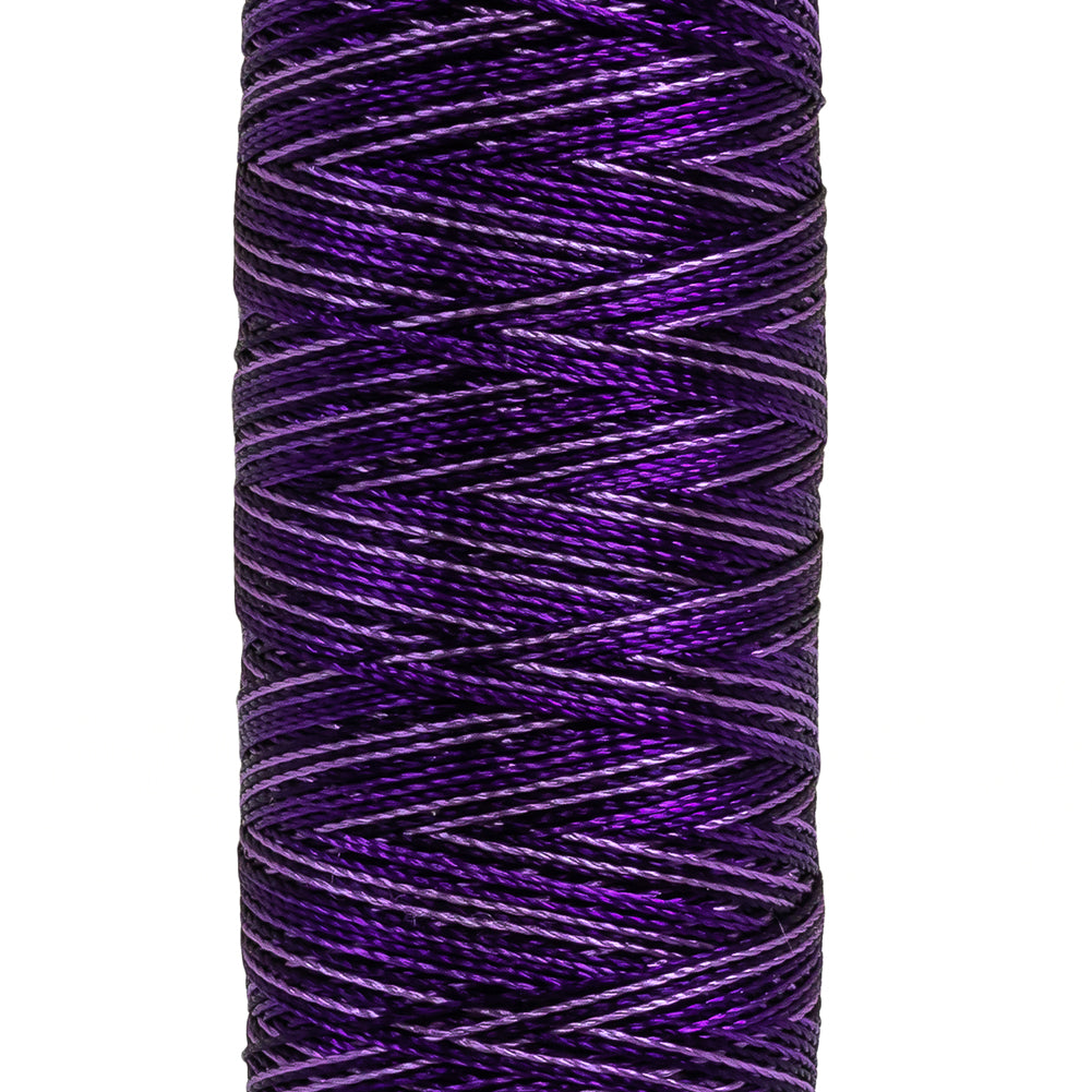 Gutermann Machine Embroidery Thread 200m - 9967 Varigated Purple Detail
