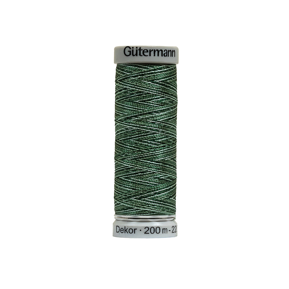 Gutermann Machine Embroidery Thread 200m - 9975 Varigated Foilage