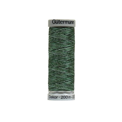 Gutermann Machine Embroidery Thread 200m - 9975 Varigated Foilage