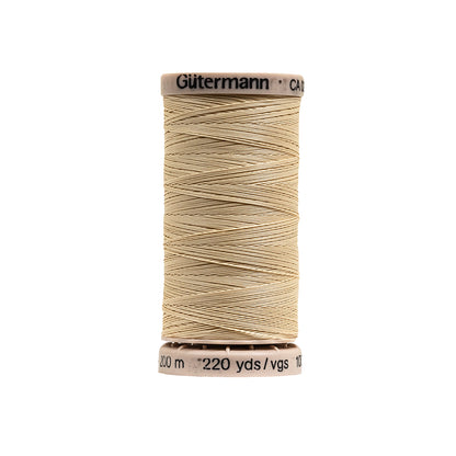 Gutermann Hand Quilting Cotton Thread 200m - 0829 Ecru