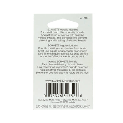 Schmetz Metallic Machine Needles - 90/14 - 5 ct Detail