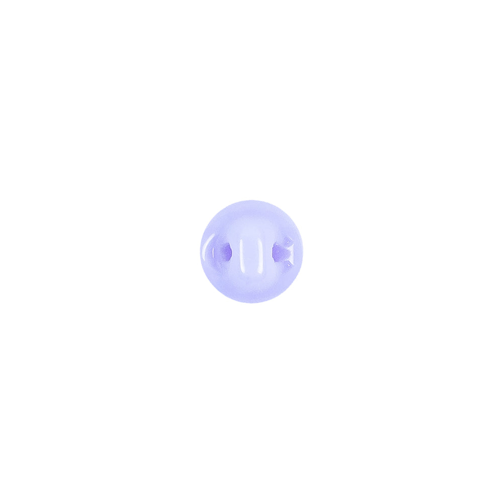European Periwinkle Self Back Glass Button - 12L/7.5mm - Detail - Image 3 of 4