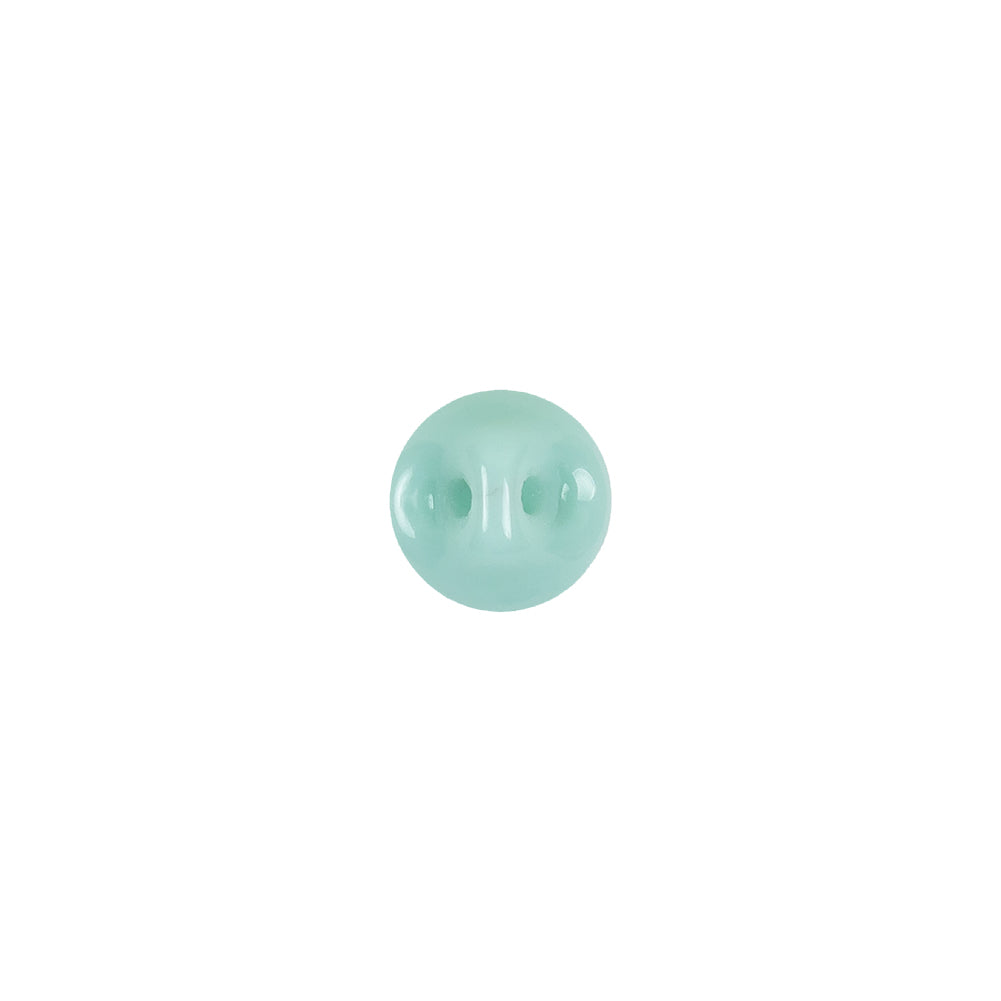 European Mint Self Back Glass Button - 14L/9mm - Detail - Image 3 of 4