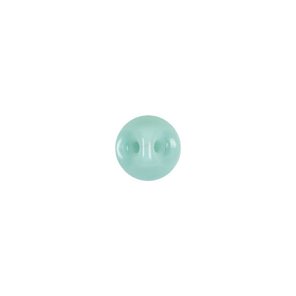 European Mint Self Back Glass Button - 14L/9mm