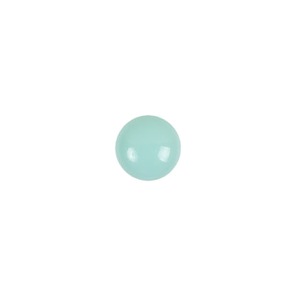 European Mint Self Back Glass Button - 14L/9mm