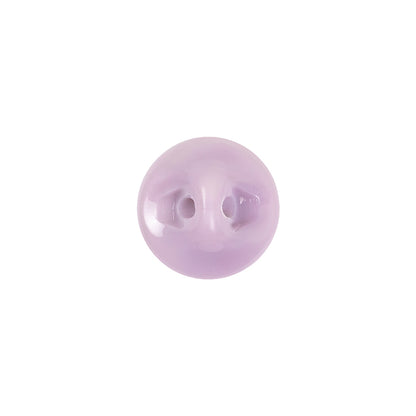 European Dark Lilac Self Back Glass Button - 20L/12.5mm