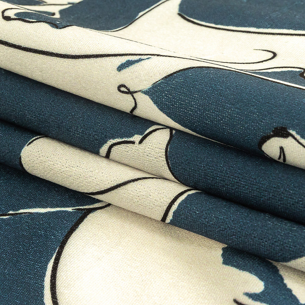 Mood Exclusive Catnap Couture Polyester Velour Folded