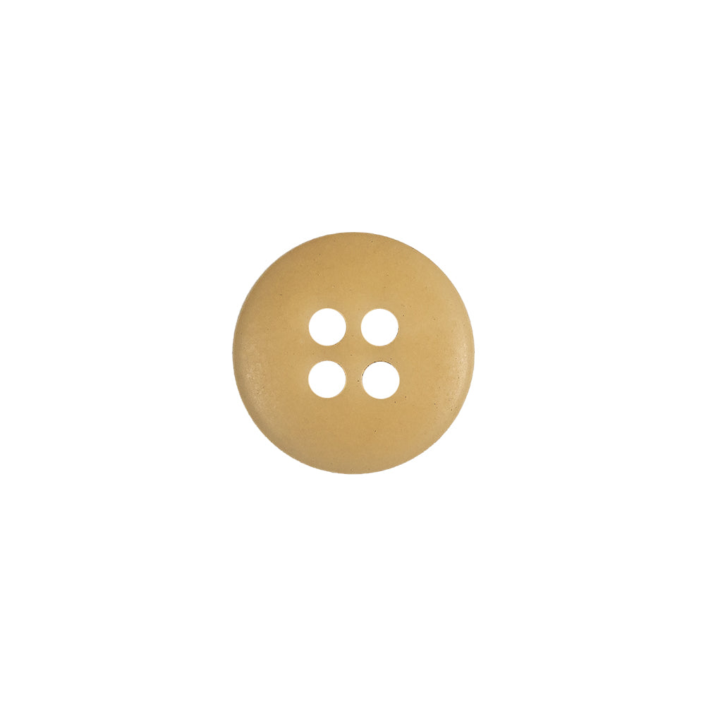 Beige 4-Hole Plastic Button - 20L/12.5mm Detail