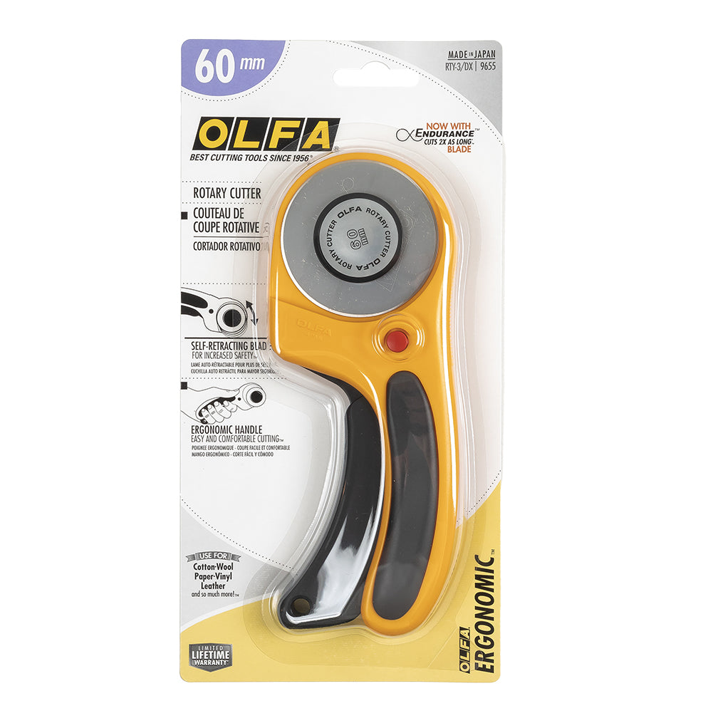 Olfa 60mm Ergonomic Rotary Cutter