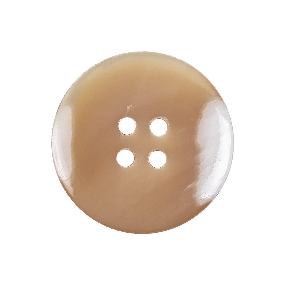Apricot Cream 4 Hole Shell Button - 40L/25.5mm Detail