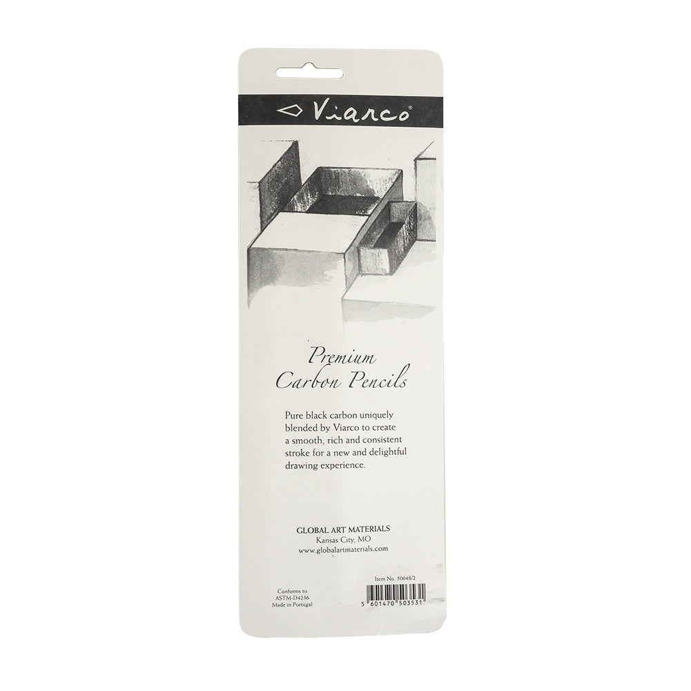 ArtGraf Premium Soft Carbon Pencils - 2 pack Detail