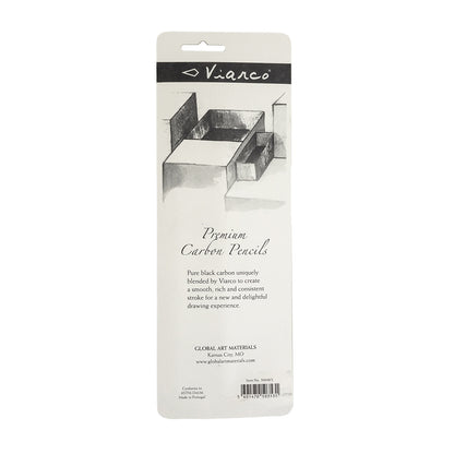 ArtGraf Premium Soft Carbon Pencils - 2 pack Detail