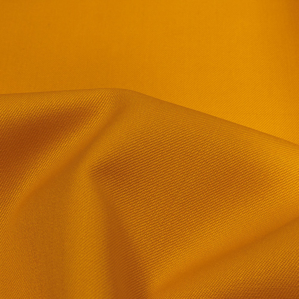 Super 120 Merino Wool Suiting - Saffron - Finn Collection - Detail