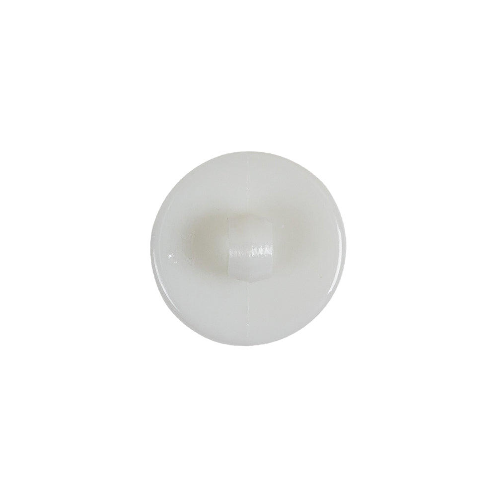 Italian White Anchor Embossed Shank Back Button - 24L/15mm Detail