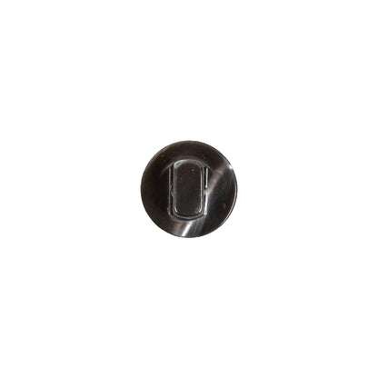 Gray Iridescent Flat Top Shank Back Plastic Button - 16L/10mm Detail