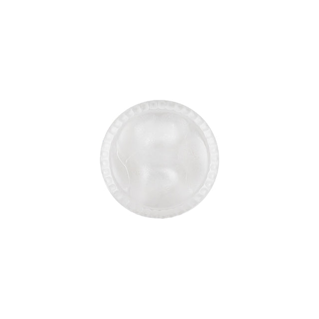 Transparent Molded Shank Back Plastic Button - 22L/15mm