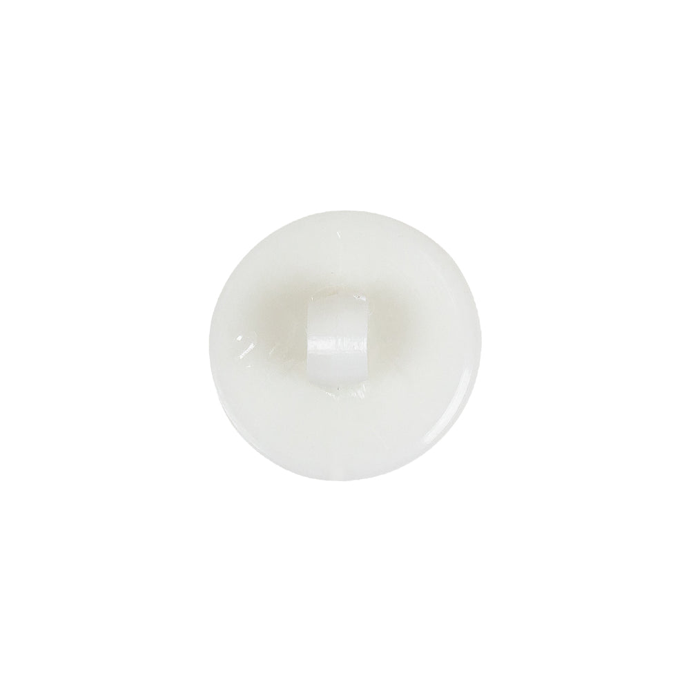 White Rays Molded Shank Back Plastic Button - 24L/15mm Detail
