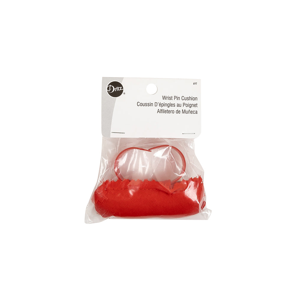 Dritz Large Red Wrist Pin Cushion Folded