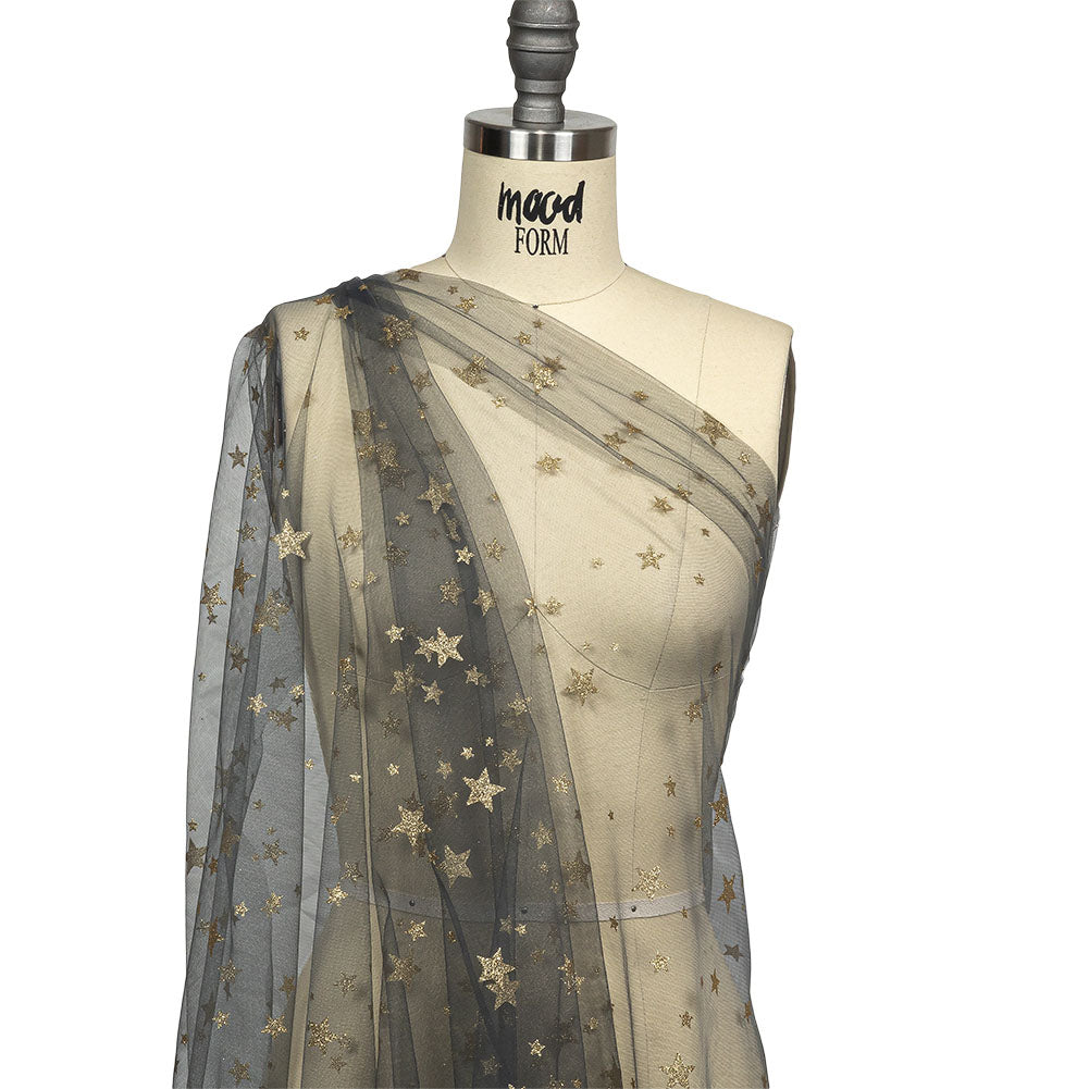 Starry Glitter Tulle - Drape