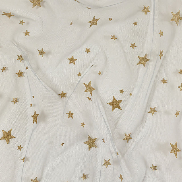 Starry Glitter Tulle - Tradewinds